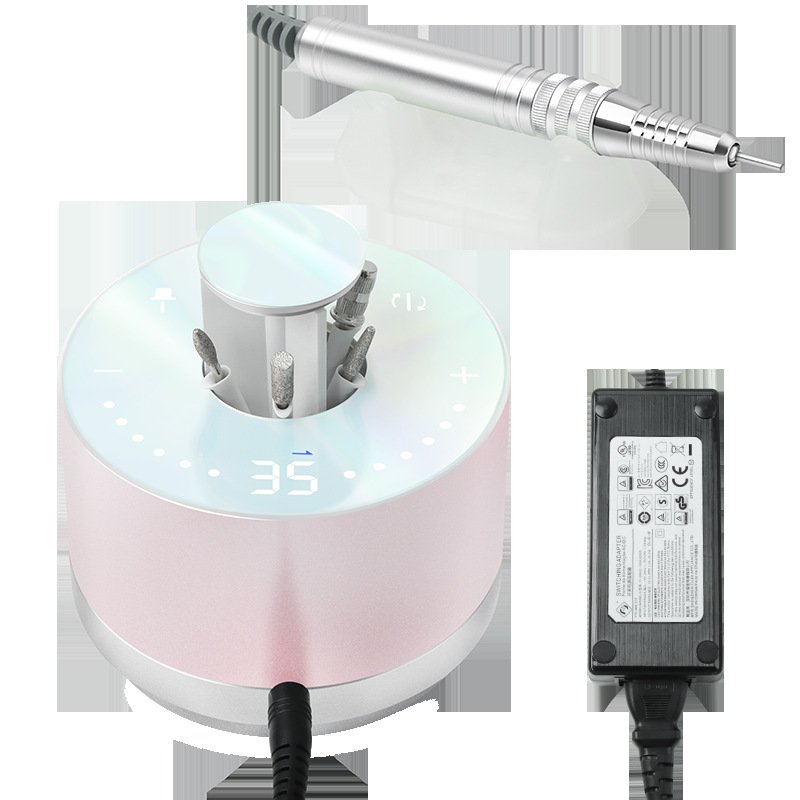 JIMDOA transfronterizo para pulir y quitar las uñas, 35000 rpm silencioso herramienta especial para manicuras de baja calidad