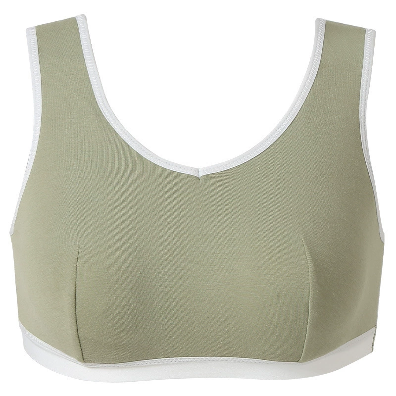 糖粒 Plus Size Tank Top Bra - Supportive Breast Tightener, Comfortable Thin Harness Underwear