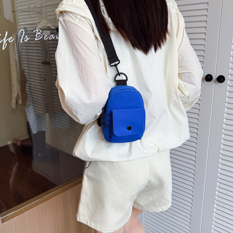 Bolsos coreanos para niños y niñas, bolsos de pecho de estilo extranjero mini al aire libre, bolsos de mochila casuales para padres e hijos, nuevos bolsos de comercio exterior transfronterizos para niños