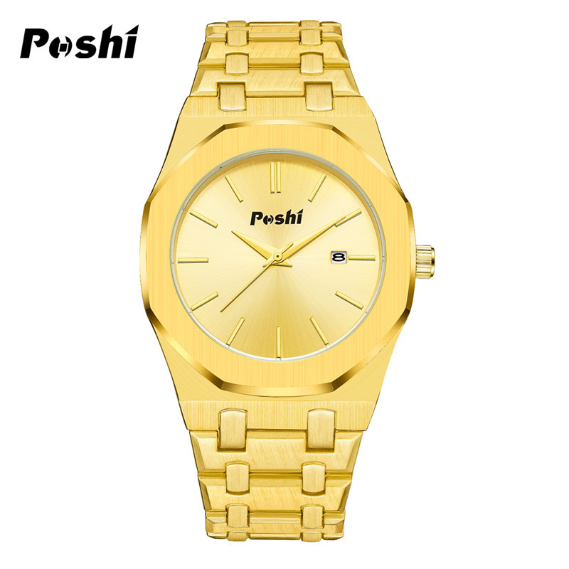 Marca suiza nuevo reloj de estilo ultrafino impermeable para hombre calendario reloj de cuarzo transmisión en vivo comercio exterior estilo caliente entrega de una pieza