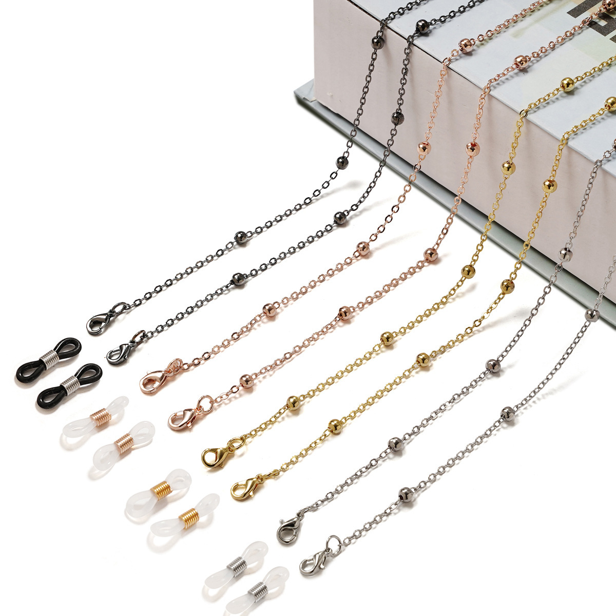 سلسلة قناع الحجاب الإسلامي العصرية MAC005 مع ملحقات سلسلة النظارة1