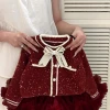 Detachable sweater with bow