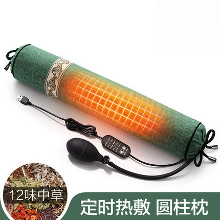 Шейки Подушка Ремонт Помощь Спать Специальный Круглый Гречневая Семена Кассии Полынь Защиты Шеи Китайский Травяной Медицины Фабрики