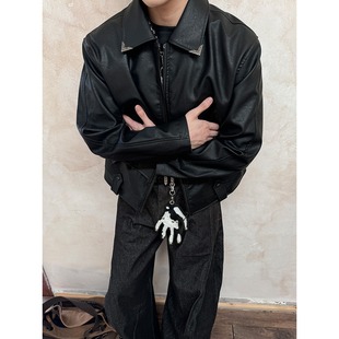 NECOYEP ������ʽ�͹���Ϟ�Ѽy����PUƤ�¶̿�������Ů�A������