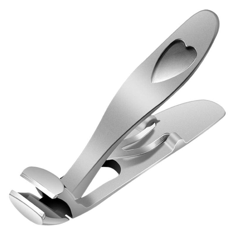 Nuevo cortaúñas de codo, cortaúñas de apertura grande única, cortaúñas grandes para el hogar, juego de manicura a prueba de salpicaduras