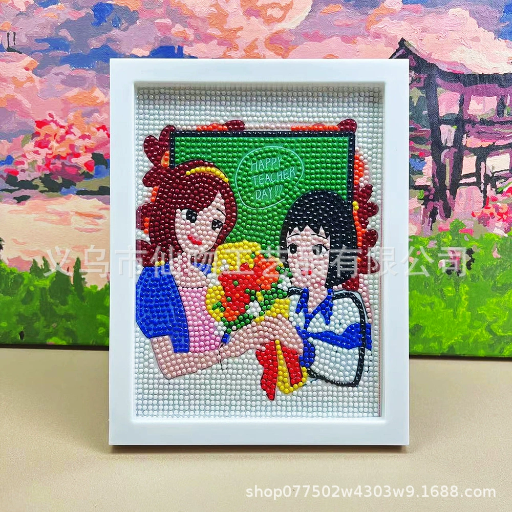 Набор для алмазной живописи Sanrio Kuromi, 17×22 см пластиковая рамка, набор для творчества DIY для детей