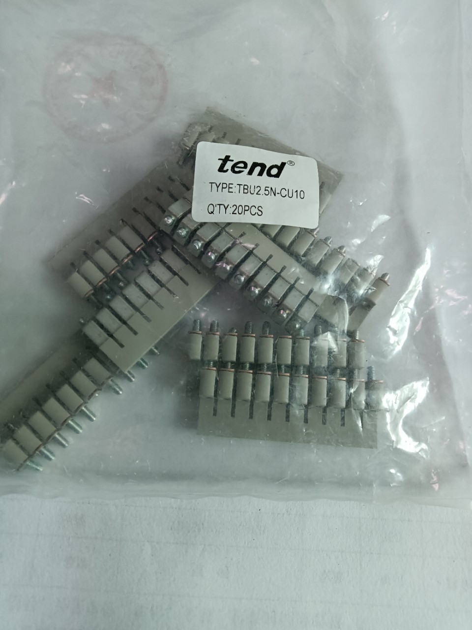 全新原装天得端子短连条TBU2.5N-CU10