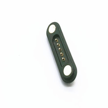 5Pin磁吸连接器公母座配套直角焊接 5pin盲吸防待磁吸插充电接头