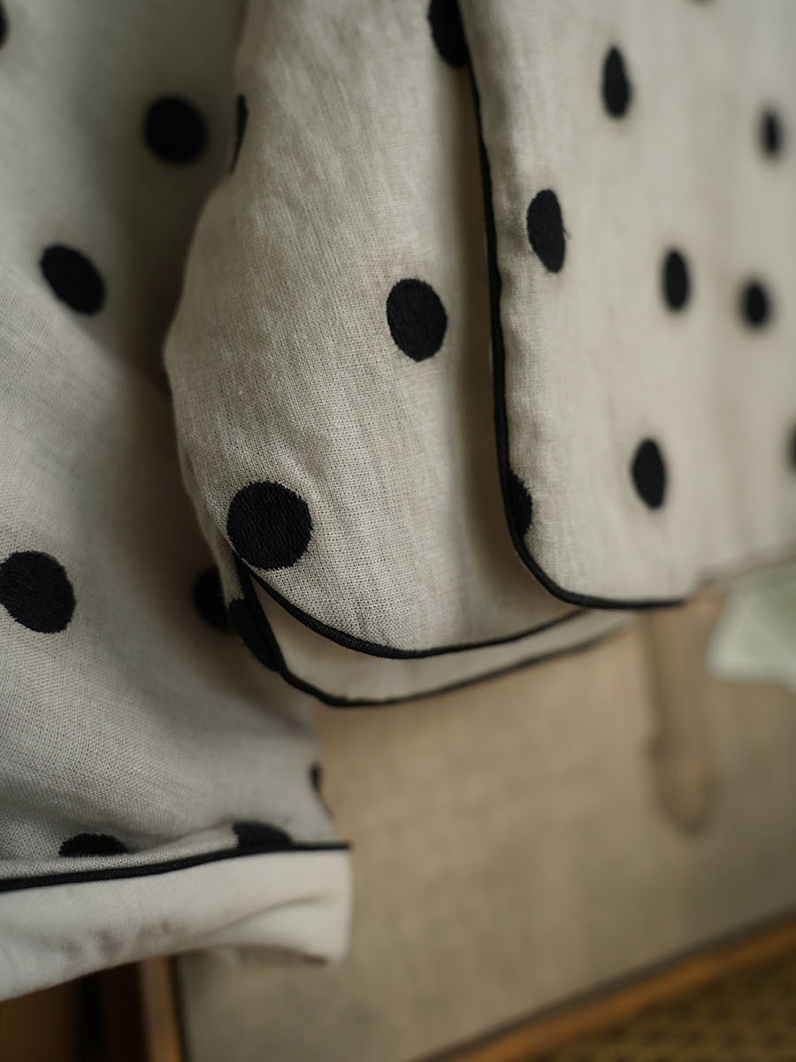 冬の新型新中国式亜麻刺繍文芸レトロ丸首斜め襟ゆったりとした短い綿入れ375002