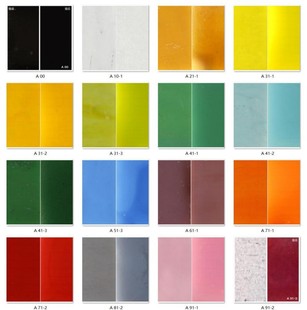 Painted hot melt glass A COE90 microwave kiln handicraft DIY production processing art glass
