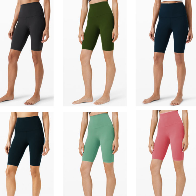 Yoga Suit Tight High Stretch Naked Yoga Pants Hip-lifting Sportswear Fitness Yoga Women's 5-point Pants {Drawstring}