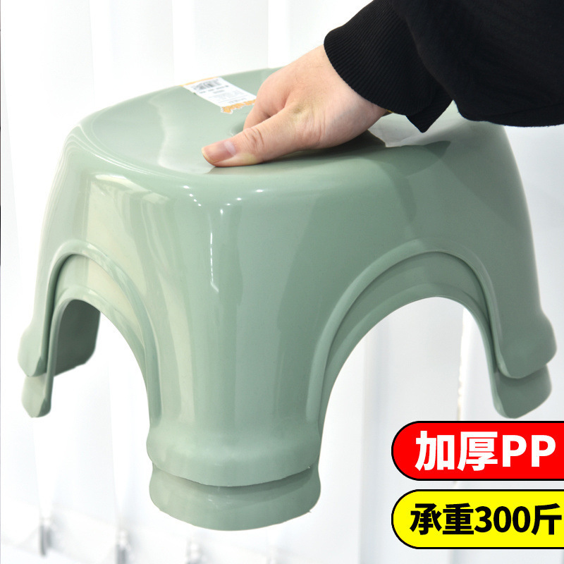 小凳子家用加厚结实耐用小板凳网红浴室小椅子塑料洗澡踩脚换鞋凳|undefined