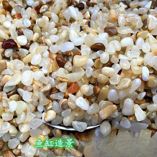 Wholesale Rain Flower Stone Crystal Sand Fish Tank Bottom Sand Landscaping Flower Pot Paving Small Turtle Paving Small Manufacturer Wholesale