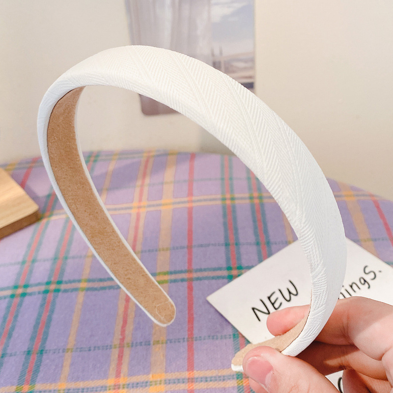 Alta sensación de moda temperamento de cabeza de mujer cabeza alta cabeza lavado cara presión cabello tarjeta de cabello cabello cabello esponja curry universal banda de cabello