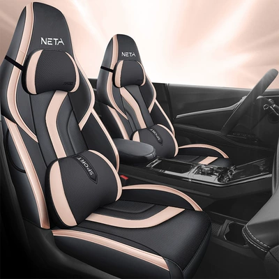 Modelə uyğun (Original) oturacaq örtükləri – Leather Seat Cushion, Interior Supplies - sakura-pink-deluxe-edition-remarks-model-year-rear-half-package