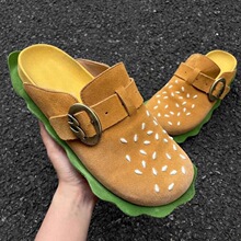 I 76550 Couple's Embroidered Slippers ������Ь ŷ���羳