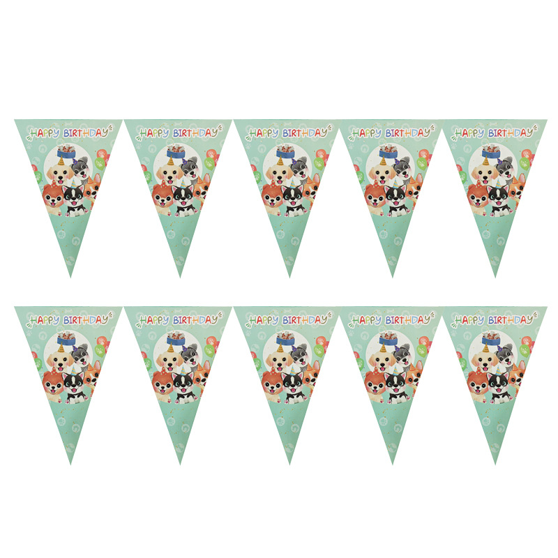 Fondo de pantalla de fiesta con tema de perro azul lindo animal de dibujos animados fiesta de cumpleaños decoración vajilla de mantel de Amazon