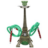 Cross -border source Paris Eiffel Tower Double Tube Middle Water Tobacco Bottle Arabia Hookah