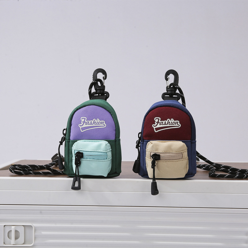 Nueva mini bolsa de cuello para niños y niñas, estilo coreano, moderna y linda, monedero infantil, 2025, comercio exterior