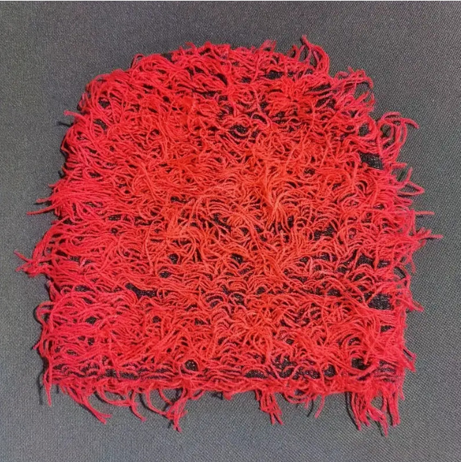 Amazon transfronteriza nueva venta caliente mono sombrero de lana bordado costura Logotipo de calibración otoño e invierno cálido sombrero de lana de punto