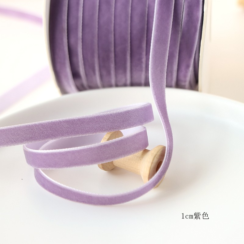 1cm/0,6 cm cinta de terciopelo de color cinta de cisne cinta de bricolaje material hecho a mano cinta cinta cinta decorativa