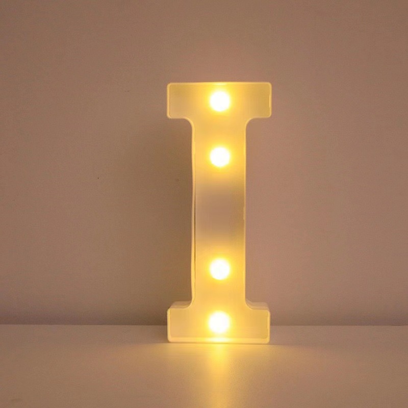 26 lámparas de letras INS viento digital modelado luz de atmósfera propuesta de boda fiesta de cumpleaños decoración de luces