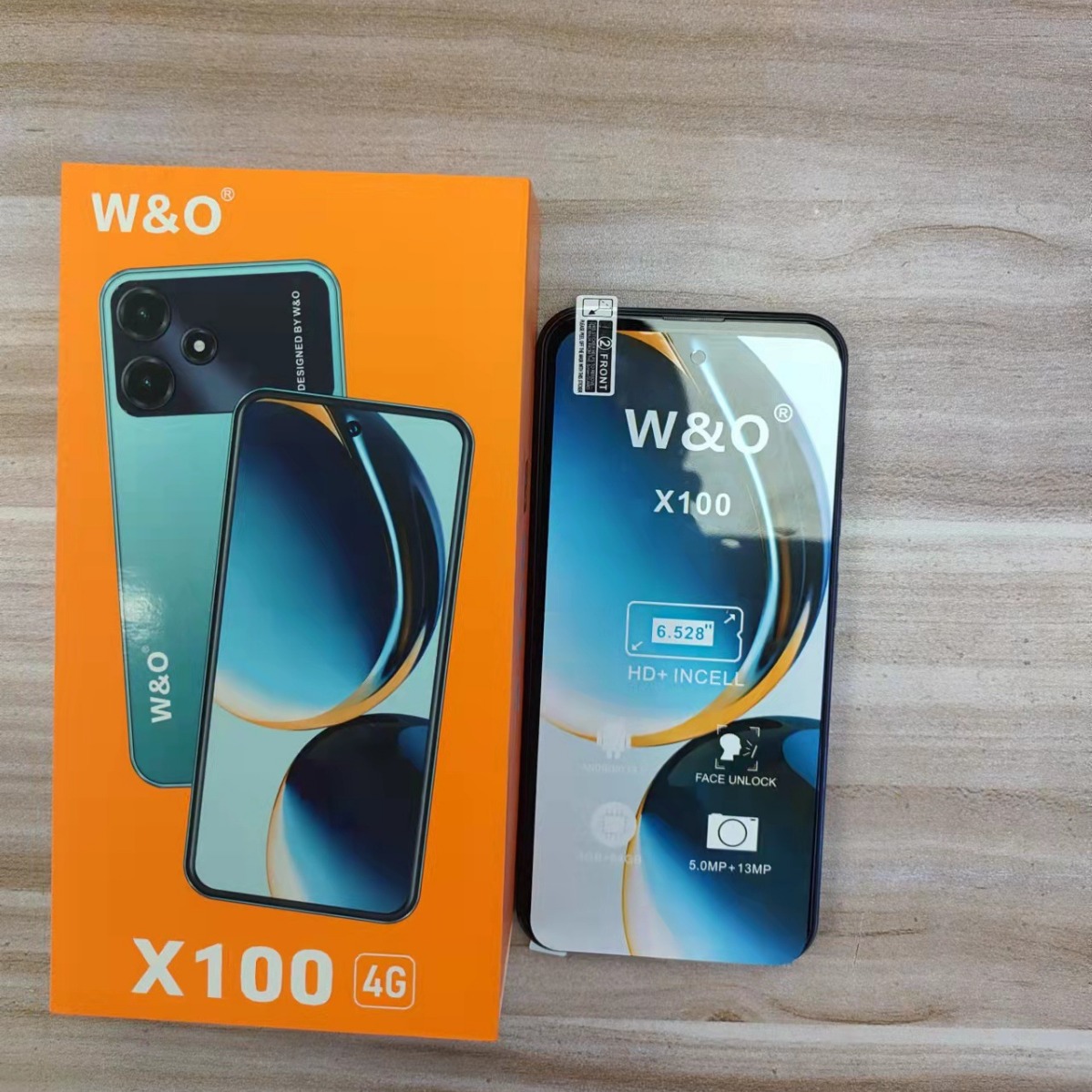 W&O X100  6.8寸超大屏3+32G安卓4G智能手机 跨境现货 16+512G