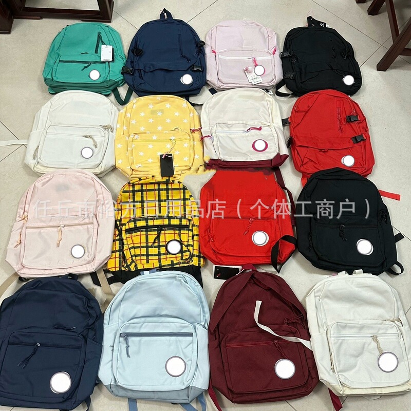 2025 Converse Same Style Backpack Large Capacity Junior High School College Student Bag Computer Bag Men and Women Fashion Backpack Trend