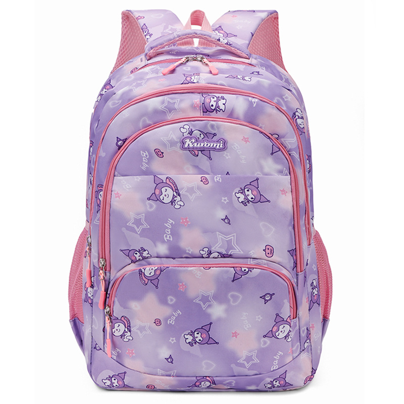 Nuevo estilo de comercio exterior mochila de gran capacidad para mujer linda escuela de escuela primaria de alto valor mochila doble informal para estudiantes neutrales