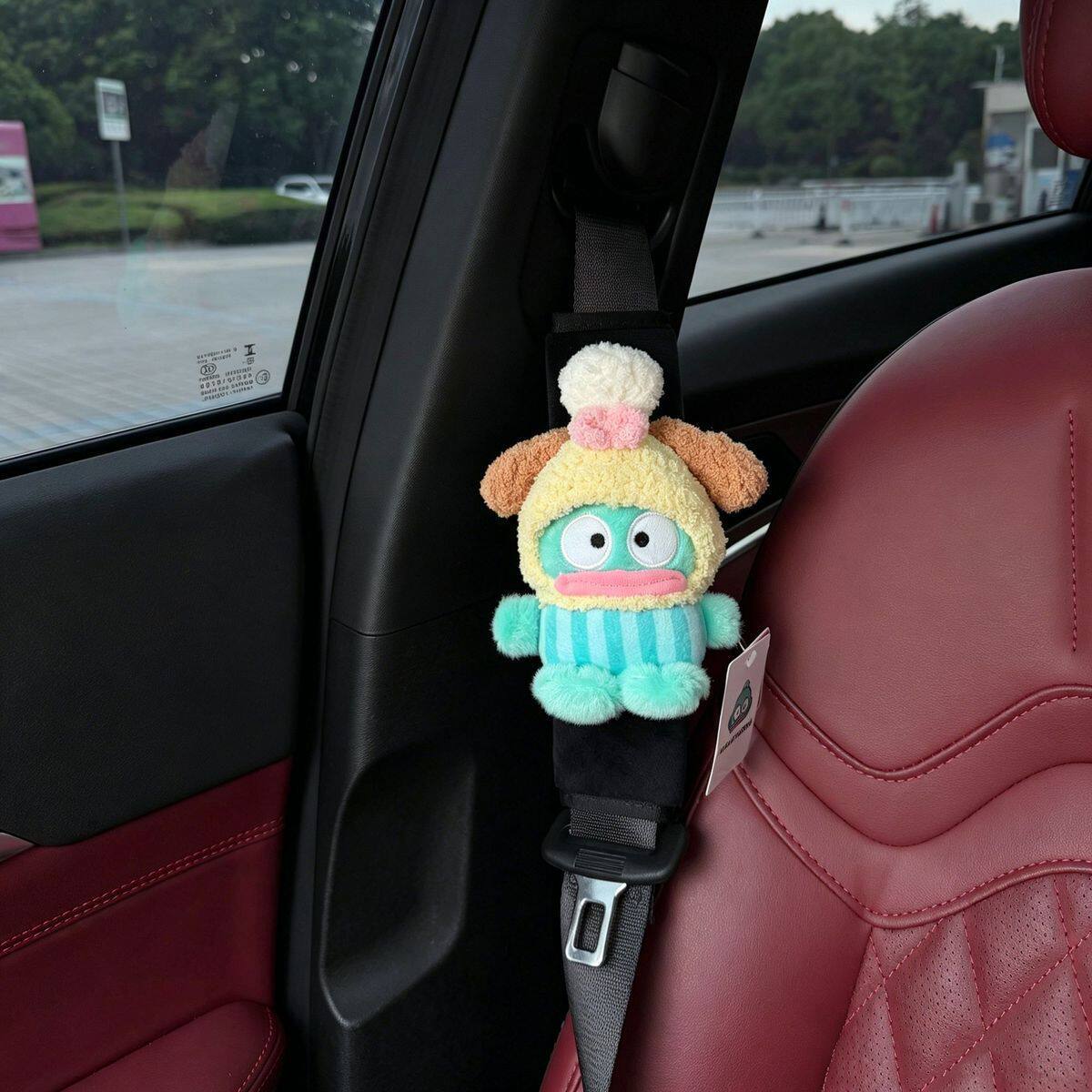 Authentic Ugly Fish Hanton Car Seatbelt Shoulder Pad, Car Interior Accessory, Seatbelt Decorative Doll, New Car Gift