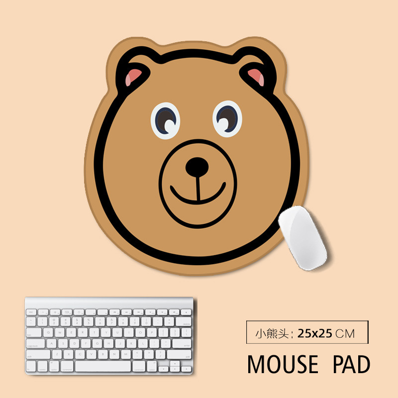 Especial en forma de alfombrilla de ratón estera de la tabla de dibujos animados animal de gran tamaño alfombrilla de ratón de oficina alfombrilla de ratón anime marca al por mayor
