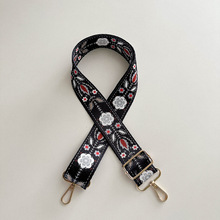 批发帆布宽肩带包包肩带新款热销包包肩带加宽跨境38mm彩色可调节