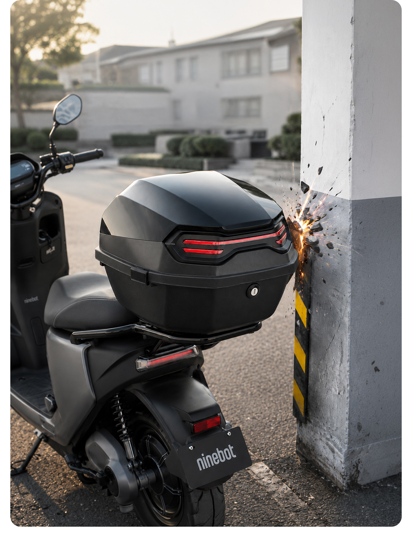 Suitable for the trunk of electric vehicles, universally applicable to Aima, Yadea, Tailg, Luyuan, and large-sized electric scooters and motorcycles
