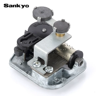 Механизм sankyo 32CX02A для музыкальной шкатулки 2 магнита вращение