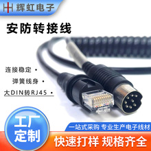 ��DIN��ĸ��ˮ���^�D8P8Cˮ���^RJ45���ɾ�8о�W�j�O��ҕ�l�D�Ӿ�