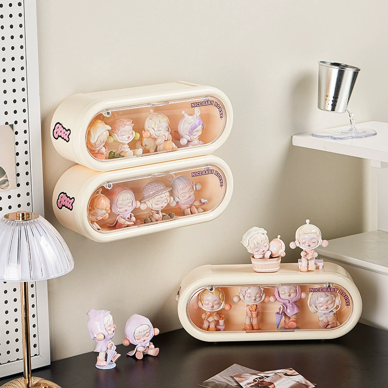 Storage system, stand, cream toy, minifigure