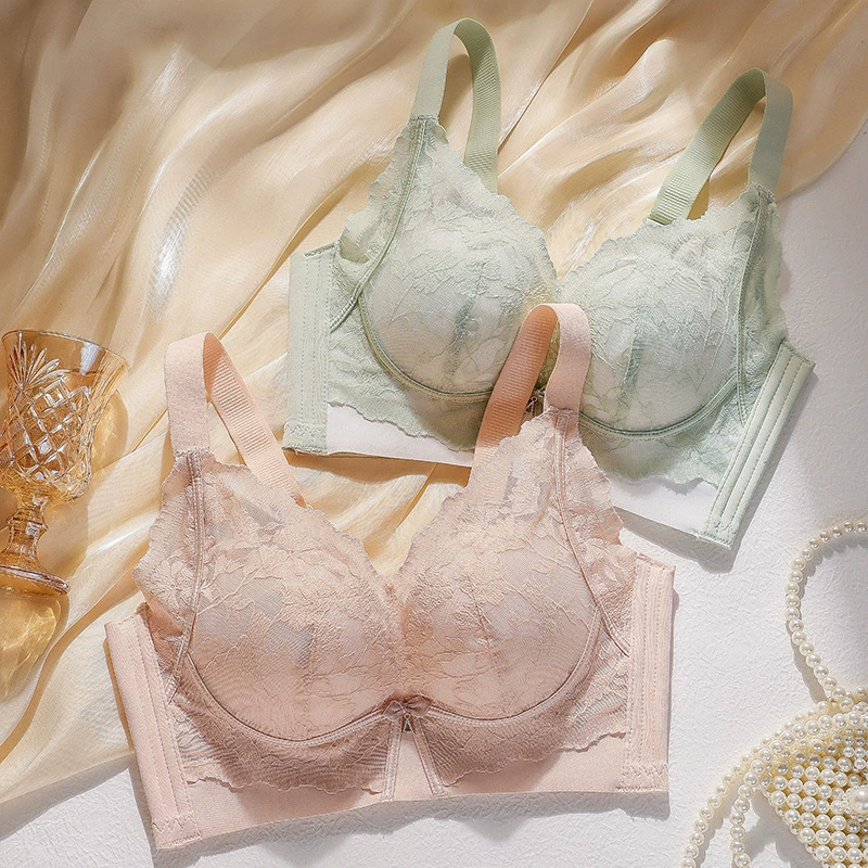 Wireless bra, push up bra, lace underwear