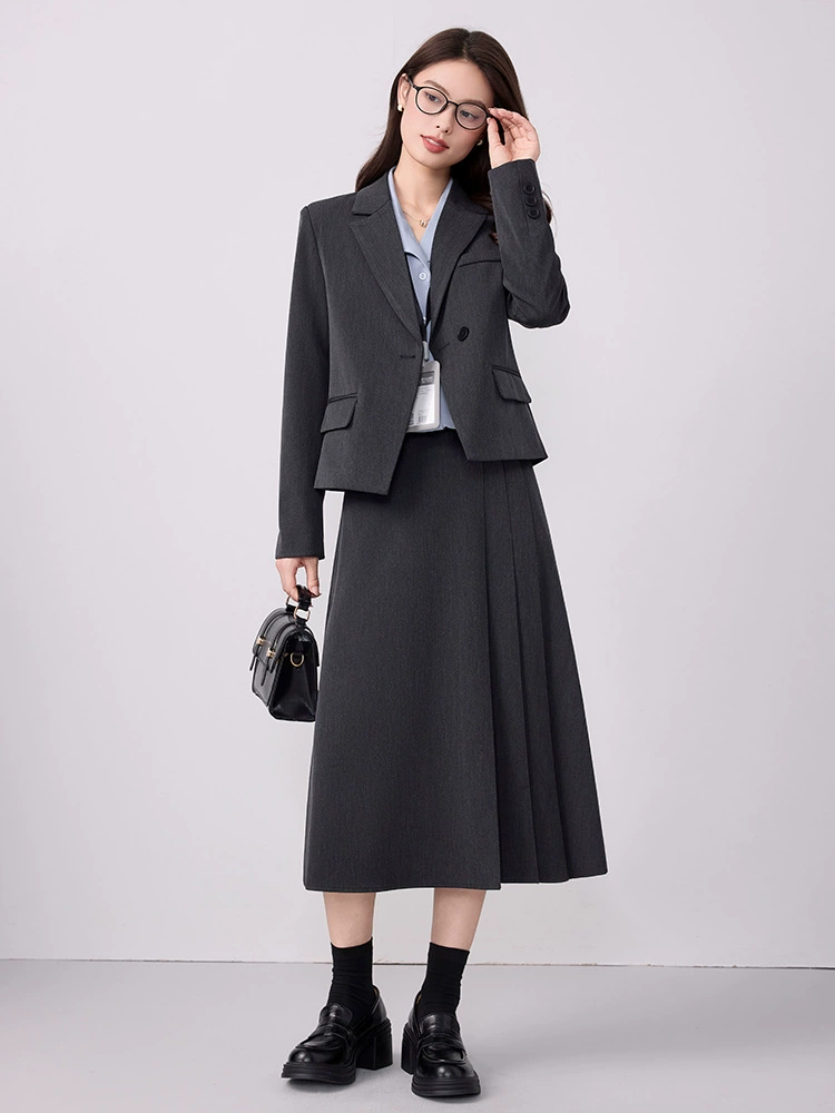 Autumn apricot set for elementary school students, overall, for students, for teenagers