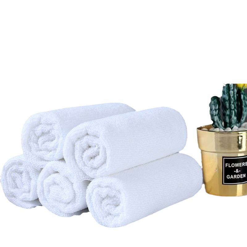 Toallas de hotel centro de baño toallas blancas desechables de hotel baño absorción de agua toallas blancas