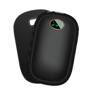 2024 Cross-Border New Magnetic Hand Warmer Power Bank Two-In-One Digital Display Portable USB Baby Warmer Dual Use