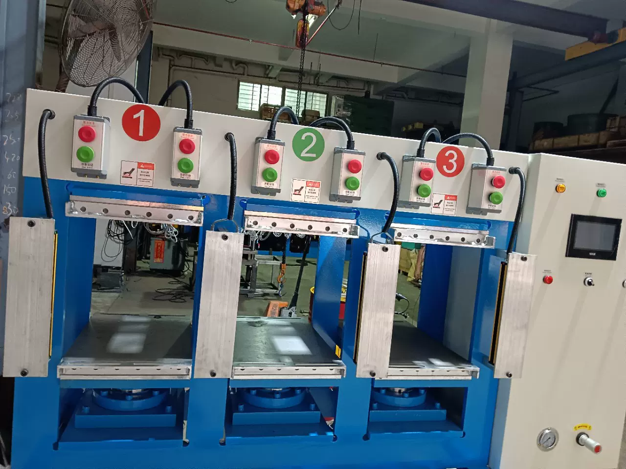 伺服驱动液压热定型机400行程热压机