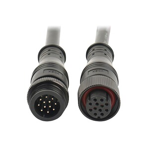 ���ղ��^M16��ˮ�����L�� M16�B�Ӿ�9P/12P���L20����IP68