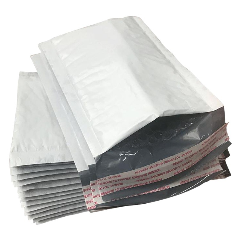 Bolsa de burbuja de película coextruida gris bolsa de burbuja a prueba de golpes bolsa de burbuja de plástico bolsa de embalaje de logística de espuma impermeable