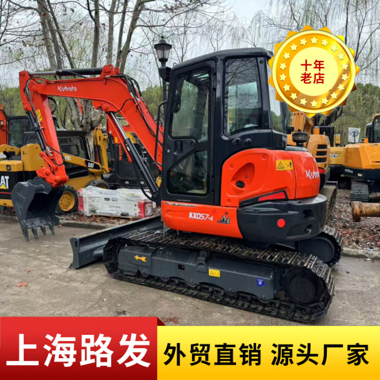 专业外贸 二挖掘机手挖土机钩机出售久保田 KX163