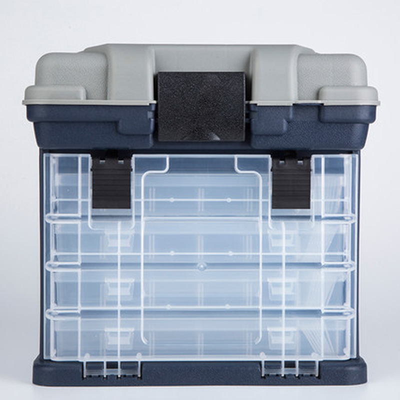 Multifunción portátil carretera sub-Caja caja de pesca cajón herramienta cebo caja de almacenamiento caja de pesca