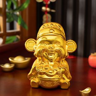 Smiling face mammon ornaments piggy bank creative decorations opening housewarming home gift piggy bank factory direct sales