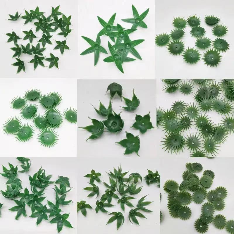 Direct Sales from the Manufacturer: Large Five-Pointed Artificial Flower Base, Chrysanthemum Base, Small Five-Pointed Rose Flower Base, Artificial Flower Accessories, Plastic Flower Base