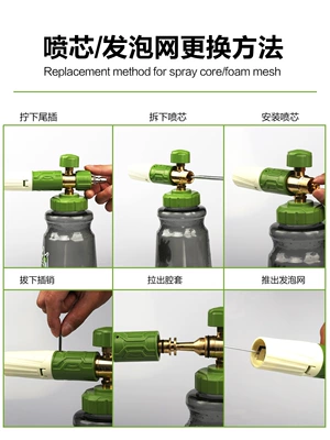 Car Brushing Pot, Portable car washer