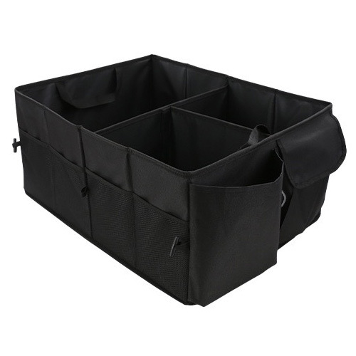 Explosión gran bolsa de almacenamiento de automóvil plegable refrigerador 3 compartimentos bolsa de almacenamiento de correa de hombro ajustable