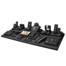 首饰包装;绒布袋;饰品展示架